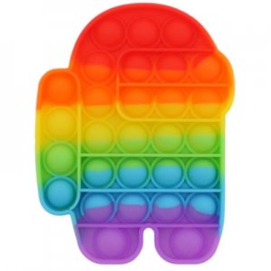 Among Us Push Pop It Sensory Fidget Bubble Toy for Kids