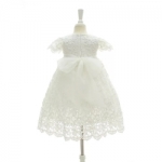 Gorgeous Baby Girls Christening Baptism Dress + Bonnet