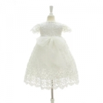 Gorgeous Baby Girls Christening Baptism Dress + Bonnet