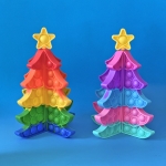 Christmas Tree 3D Puzzle Push Pop It Fidget Bubble Toy Kids