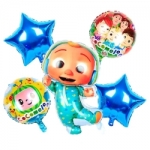 Cocomelon Foil Balloons Birthday Party Celebration Event Helium