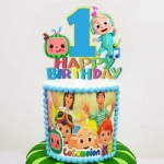 Cocomelon Cake Topper Birthday Party Celebration Events for Kids