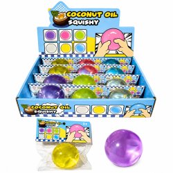 Coconut Oil Squishy Ball Sensory Toy