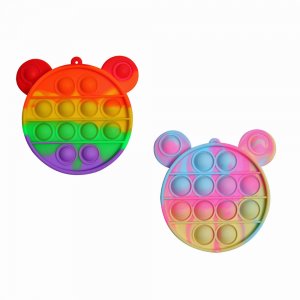 Minnie Coin Purse Push Pop It Sensory Fidget Bubble Toy for Kids