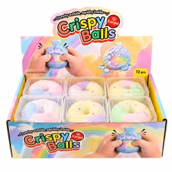 ASMR Crispy Cracking DONUT Crackle Squishy Sensory Toy