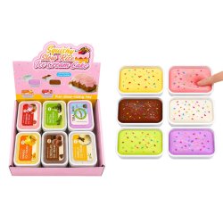 Squishy Slow Rise Ice Cream Cake in Tub with Lid