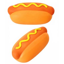 Jumbo Squishy Hot Dog Bun Sensory Toy