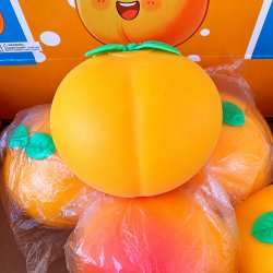 Jumbo Squishy Scented Peach Sensory Toy