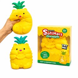 Jumbo Squishy Scented Pineapple Bear Sensory Toy