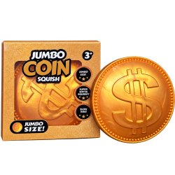 Jumbo Dollar Coin Squishy Sensory Toy