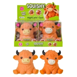 Jumbo Cute Highland Cow Squishy Sensory Toy