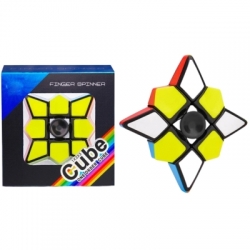 Rubiks Cube Fidget Spinner (1x3x3) Sensory Toy for Kids