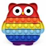 Owl Push Pop It Sensory Fidget Bubble Toy for Kids