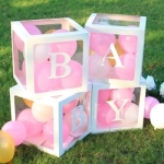 Party Decoration Cube Boxes for Baby Shower, Birthdays etc..