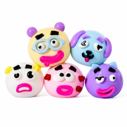 Squishy Funny Face Swapping Sensory Toy