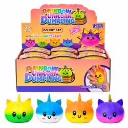 Squishy Mystery Multi-Colour Unicorn Dumpling Sensory Toy